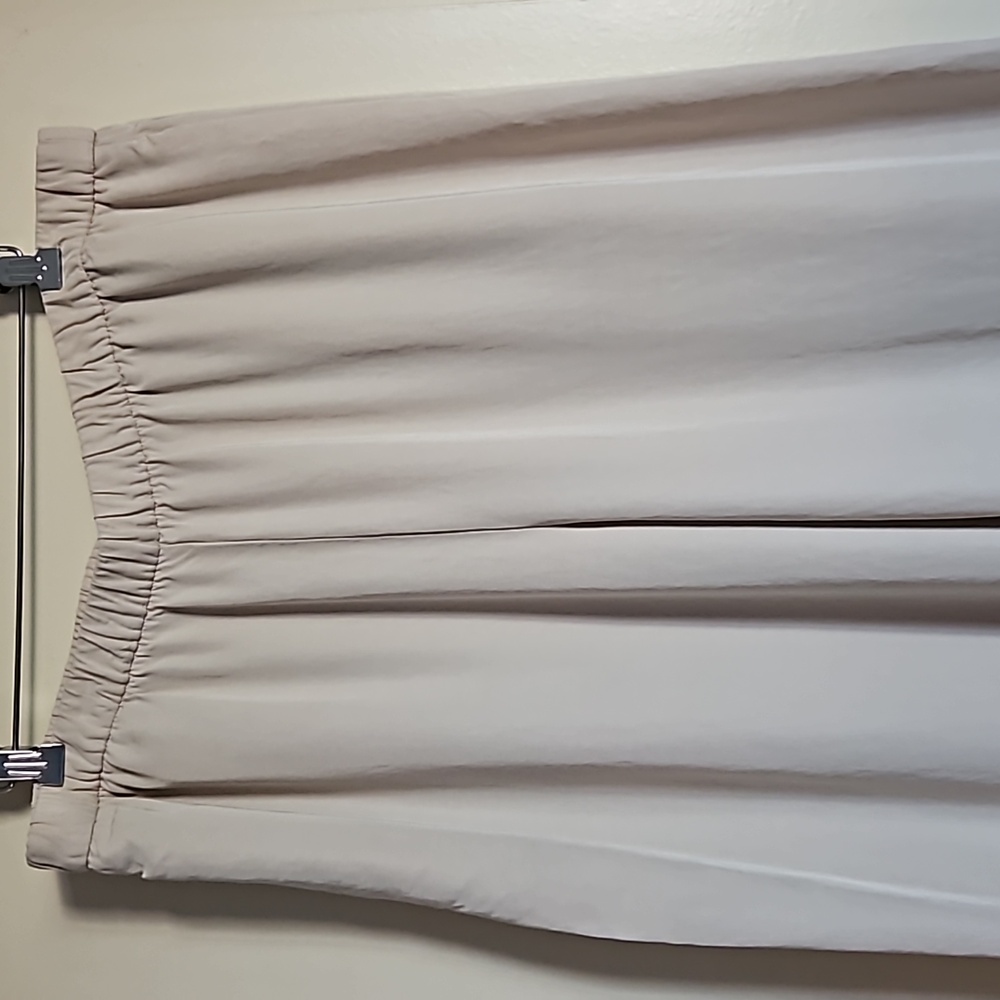 Zara Wide Leg Cream Trouser Pants Size XXlarge - Picture 3 of 16